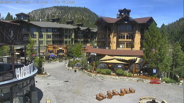 view from Mammoth Village on 2026-08-23