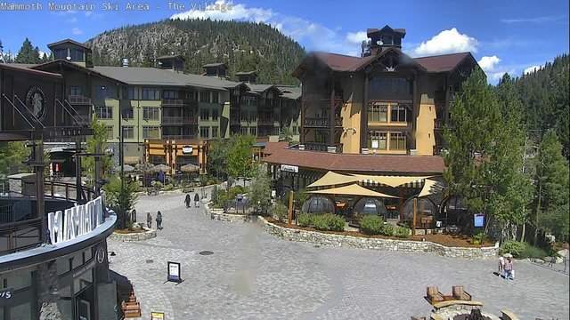 view from Mammoth Village on 2026-08-25