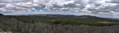 view from Mt Logan on 2025-04-28