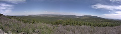 view from Mt Logan on 2025-05-11