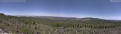 view from Mt Logan on 2025-08-09