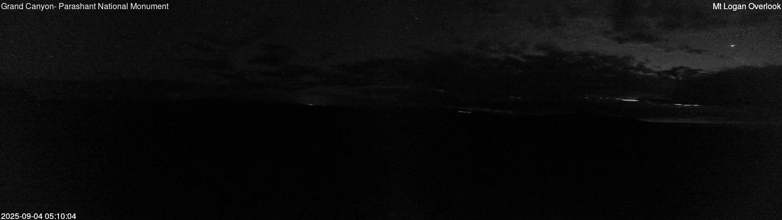 time-lapse frame, Mt Logan webcam