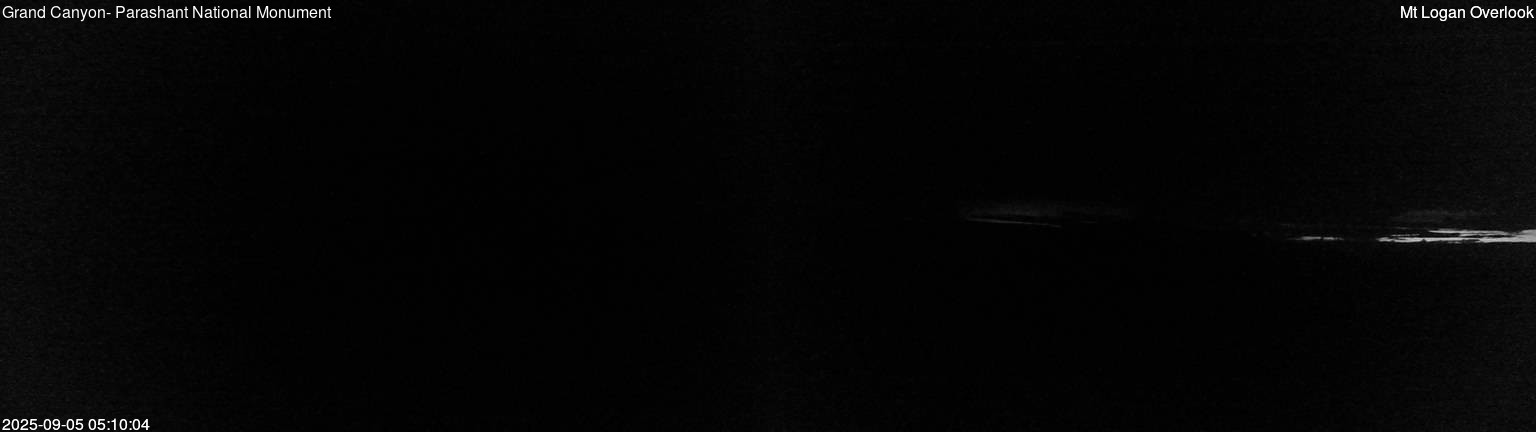time-lapse frame, Mt Logan webcam