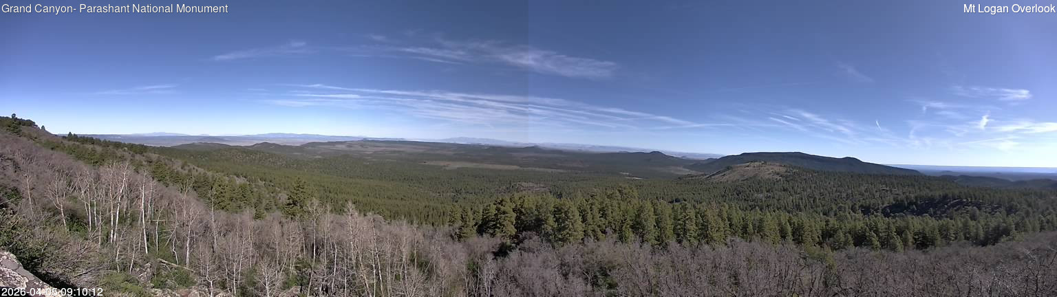 time-lapse frame, Mt Logan webcam