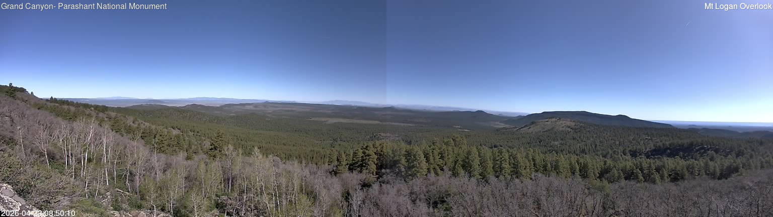 time-lapse frame, Mt Logan webcam