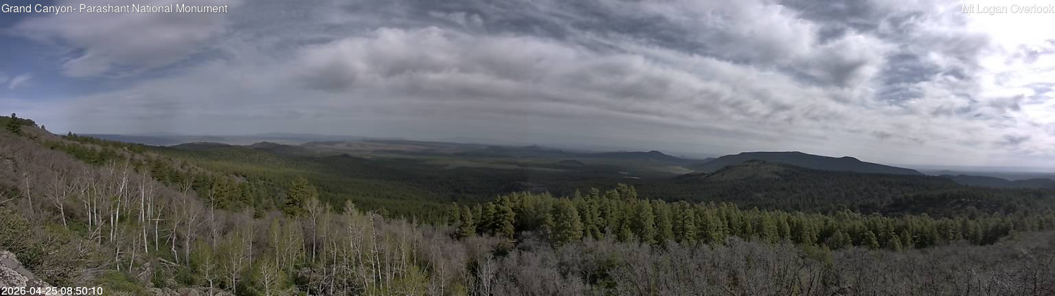 time-lapse frame, Mt Logan webcam