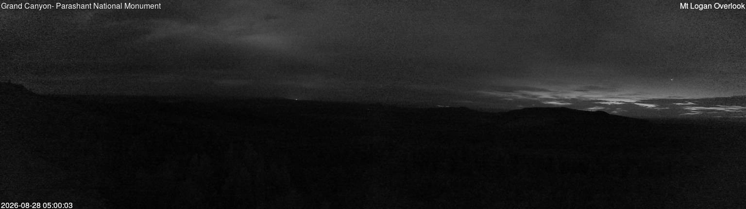 time-lapse frame, Mt Logan webcam