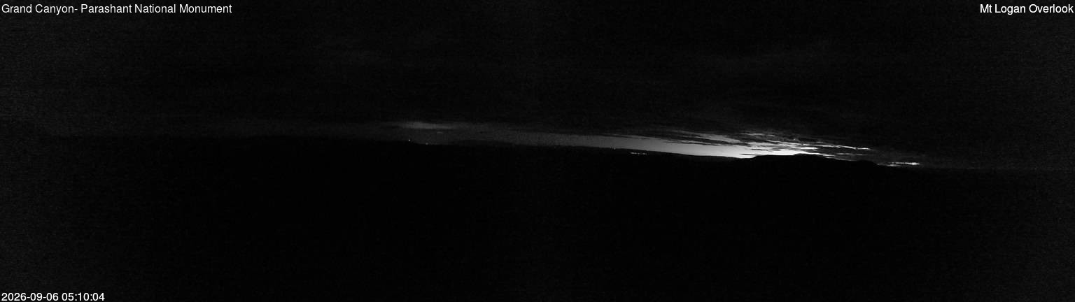time-lapse frame, Mt Logan webcam