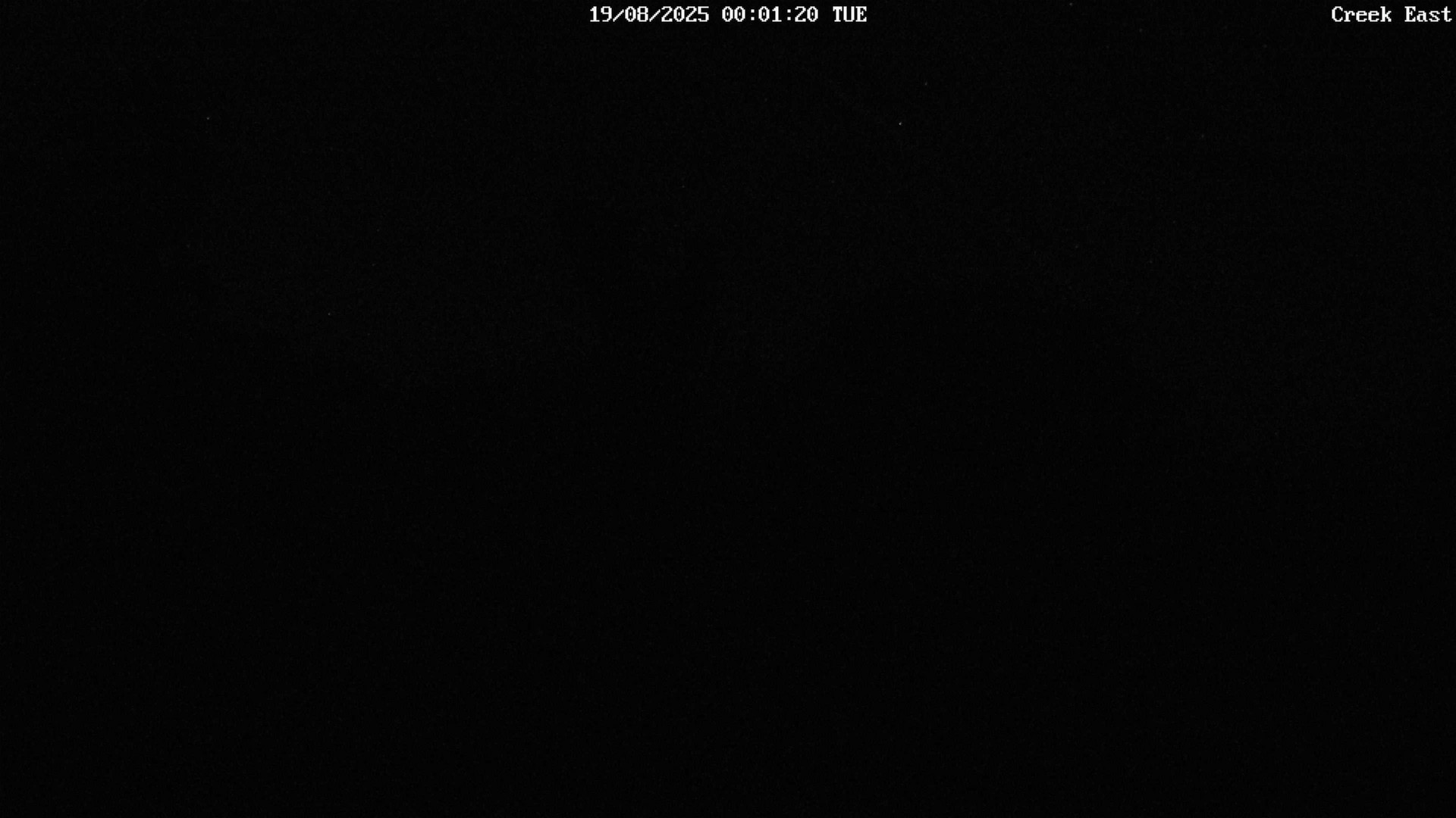 time-lapse frame, CreekCam East webcam