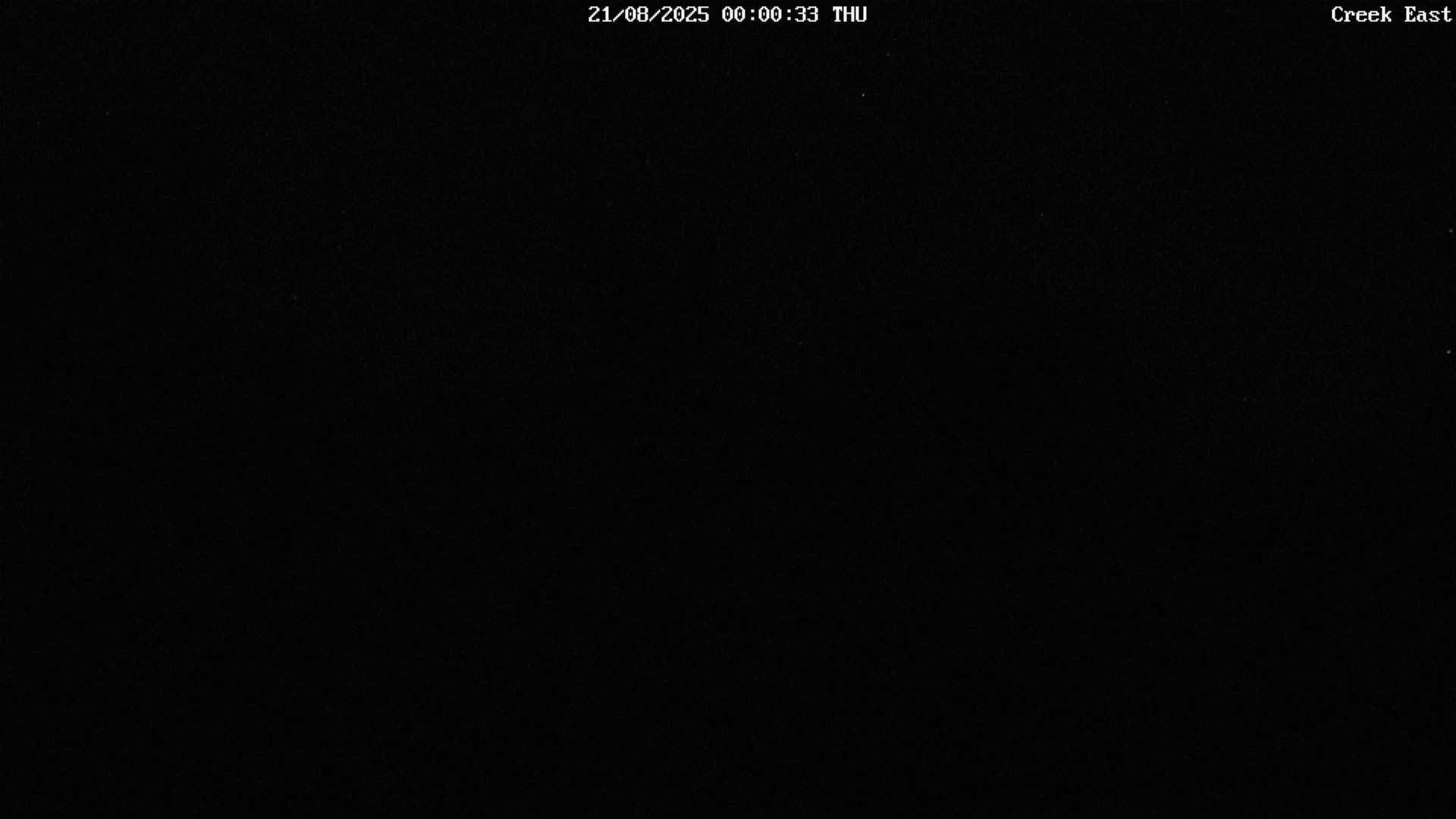 time-lapse frame, CreekCam East webcam