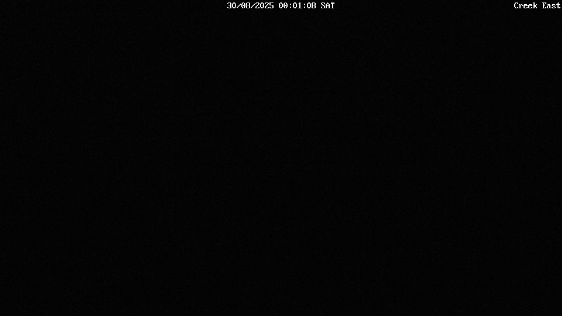 time-lapse frame, CreekCam East webcam