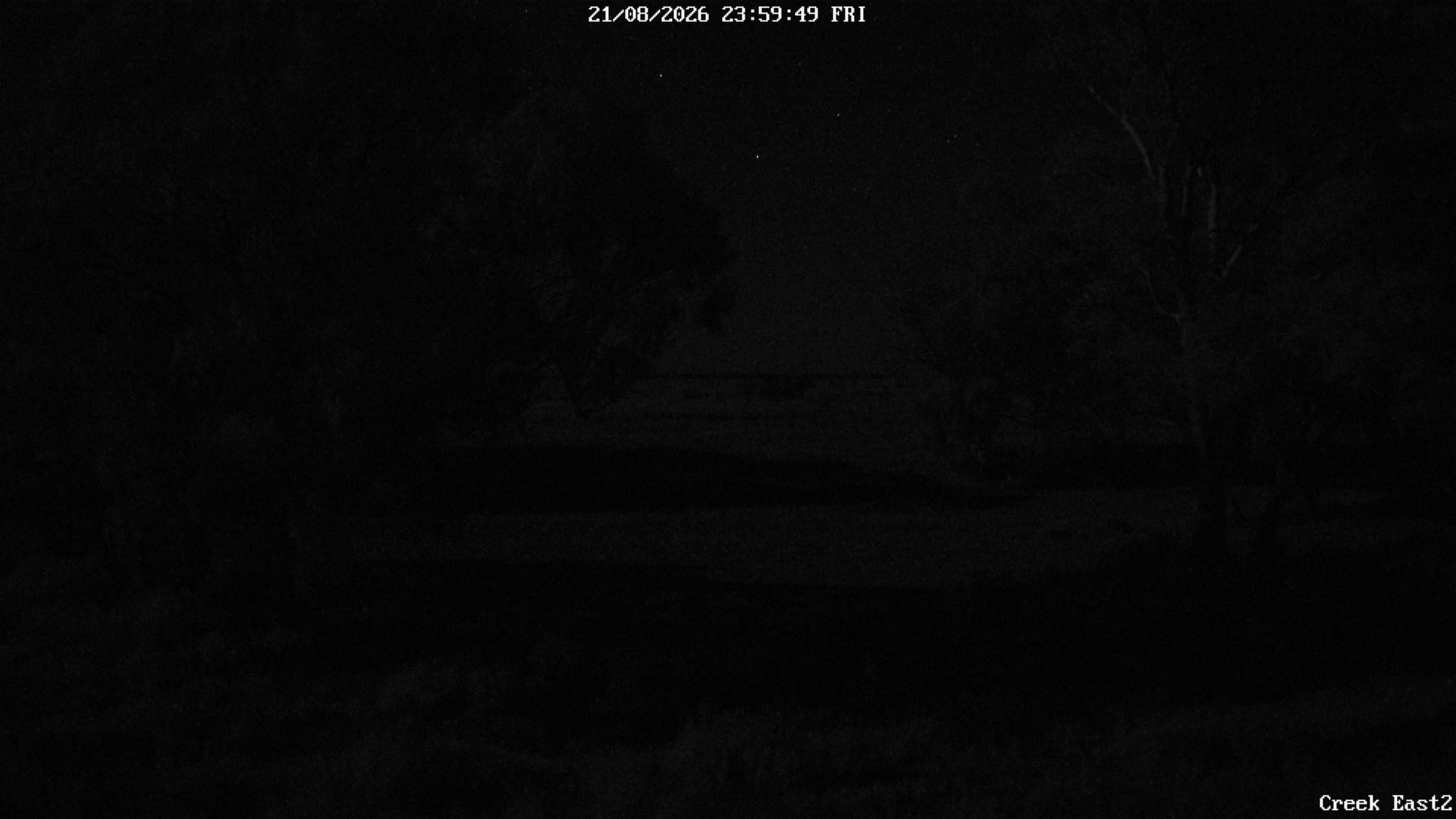 time-lapse frame, CreekCam East webcam