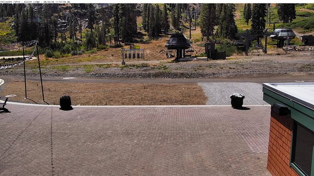 view from Palisades Alpine Lodge on 2026-08-24