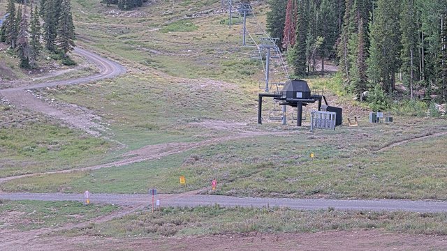 view from Solitude Powderhorn II Lift Line on 2026-09-02