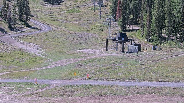 view from Solitude Powderhorn II Lift Line on 2026-09-03