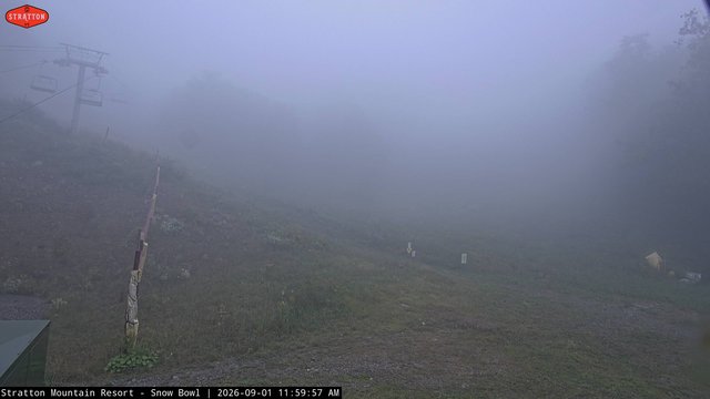 view from Stratton Snow Bowl on 2026-09-01