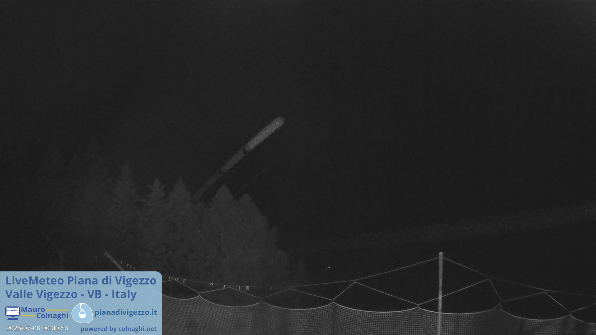 time-lapse frame, Piana Di Vigezzo 3 webcam