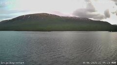view from Lesjaskogsvatnet on 2025-06-30