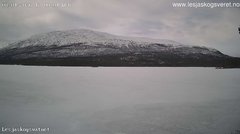 view from Lesjaskogsvatnet on 2026-04-08