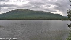view from Lesjaskogsvatnet on 2026-06-27