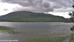 view from Lesjaskogsvatnet on 2026-07-27