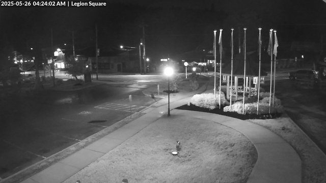 time-lapse frame, Inlet Legion Square webcam