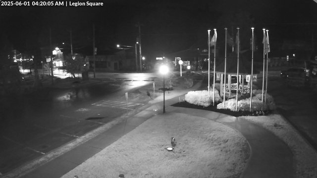 time-lapse frame, Inlet Legion Square webcam