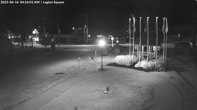 time-lapse frame, Inlet Legion Square webcam