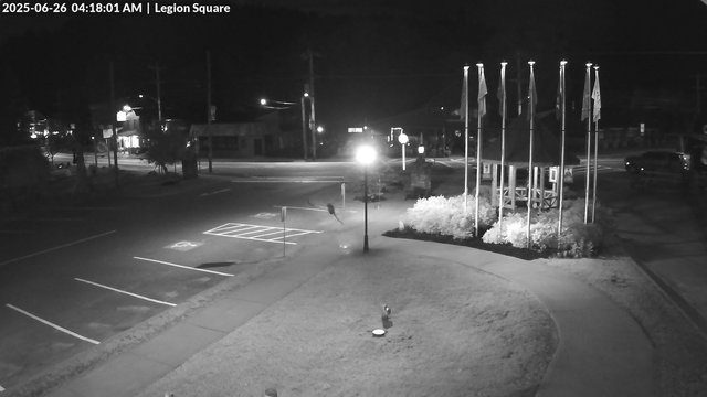 time-lapse frame, Inlet Legion Square webcam