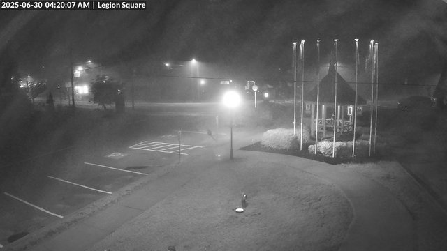 time-lapse frame, Inlet Legion Square webcam