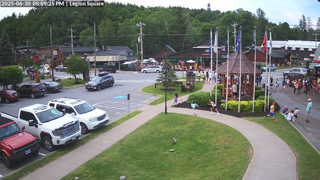 time-lapse frame, Inlet Legion Square webcam
