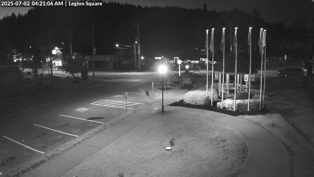 time-lapse frame, Inlet Legion Square webcam