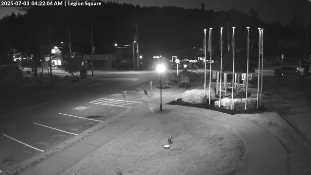 time-lapse frame, Inlet Legion Square webcam