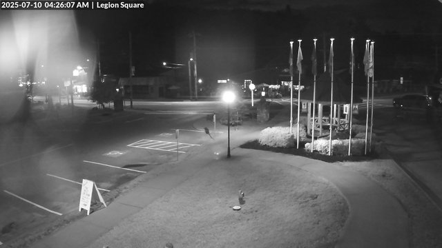 time-lapse frame, Inlet Legion Square webcam
