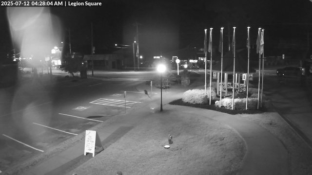 time-lapse frame, Inlet Legion Square webcam