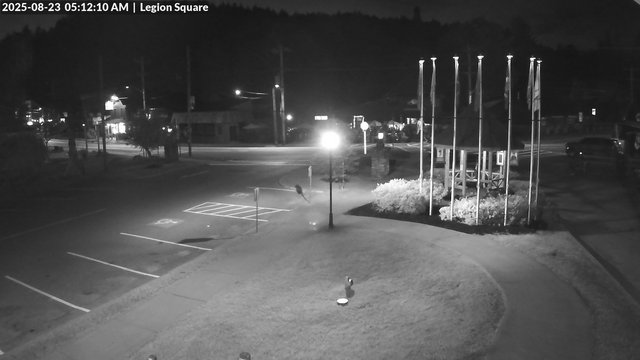 time-lapse frame, Inlet Legion Square webcam