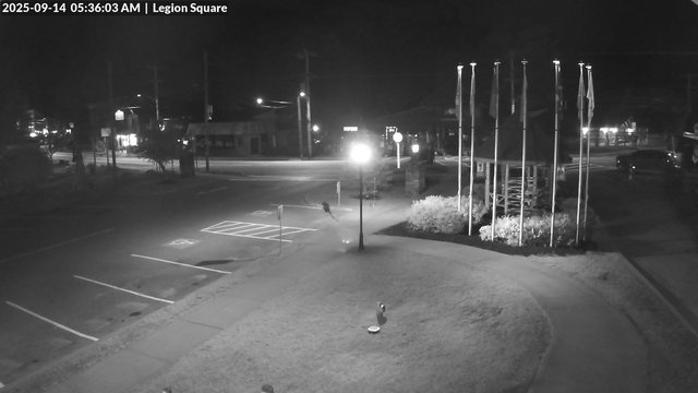 time-lapse frame, Inlet Legion Square webcam