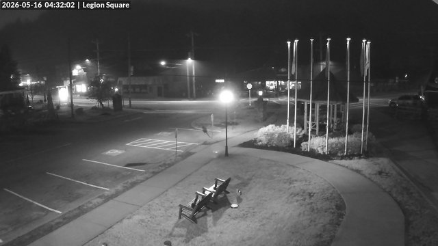 time-lapse frame, Inlet Legion Square webcam