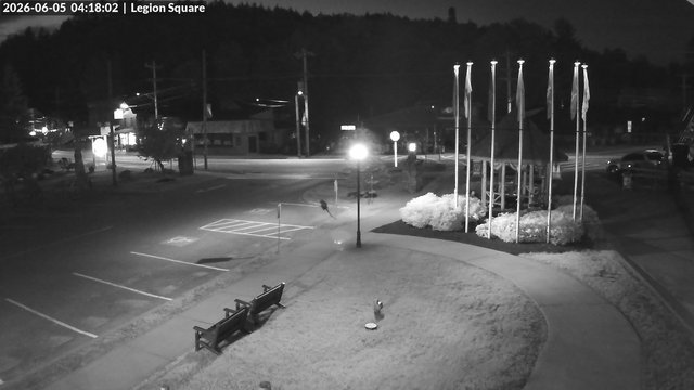 time-lapse frame, Inlet Legion Square webcam