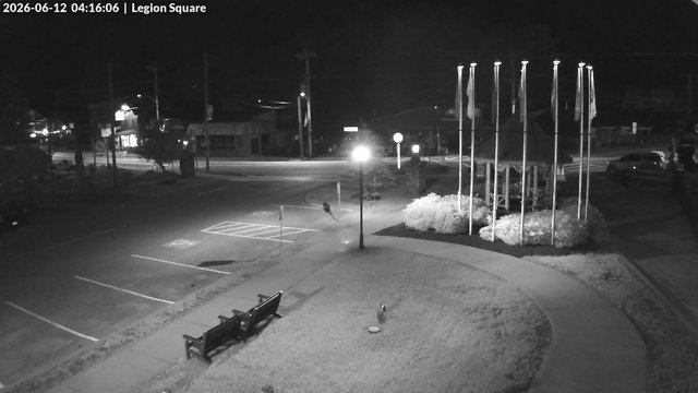 time-lapse frame, Inlet Legion Square webcam