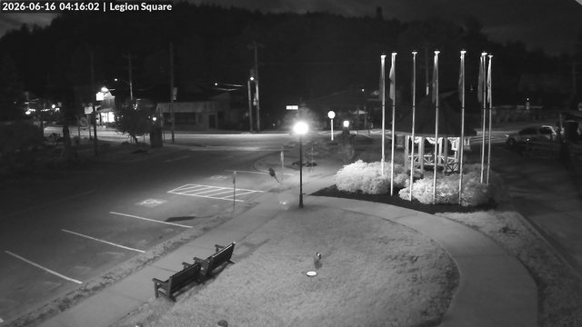 time-lapse frame, Inlet Legion Square webcam