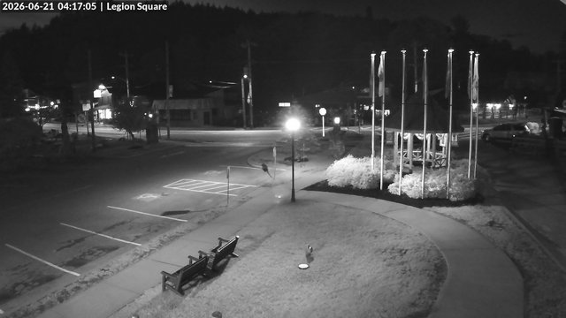 time-lapse frame, Inlet Legion Square webcam