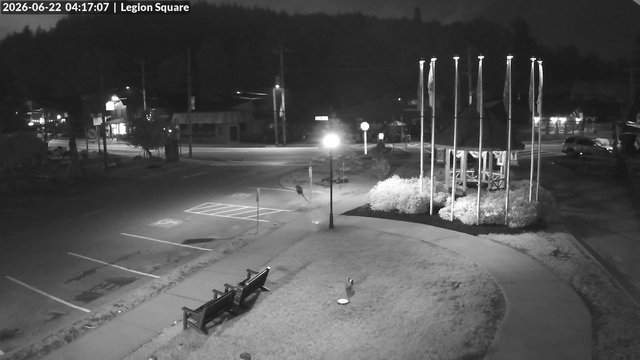 time-lapse frame, Inlet Legion Square webcam