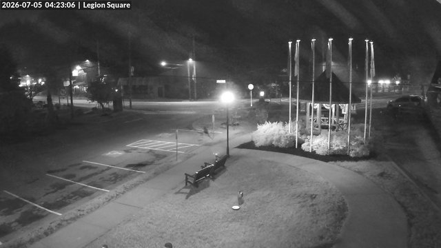 time-lapse frame, Inlet Legion Square webcam