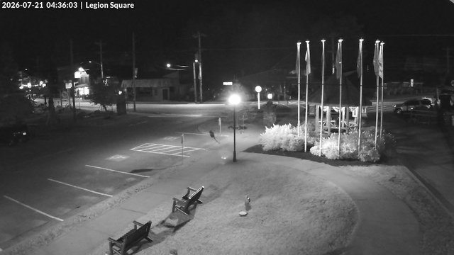 time-lapse frame, Inlet Legion Square webcam