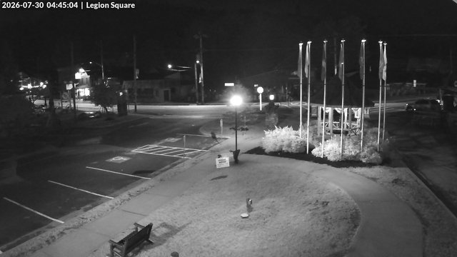 time-lapse frame, Inlet Legion Square webcam