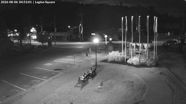 time-lapse frame, Inlet Legion Square webcam