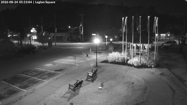 time-lapse frame, Inlet Legion Square webcam