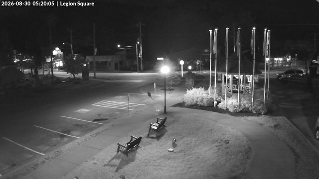 time-lapse frame, Inlet Legion Square webcam