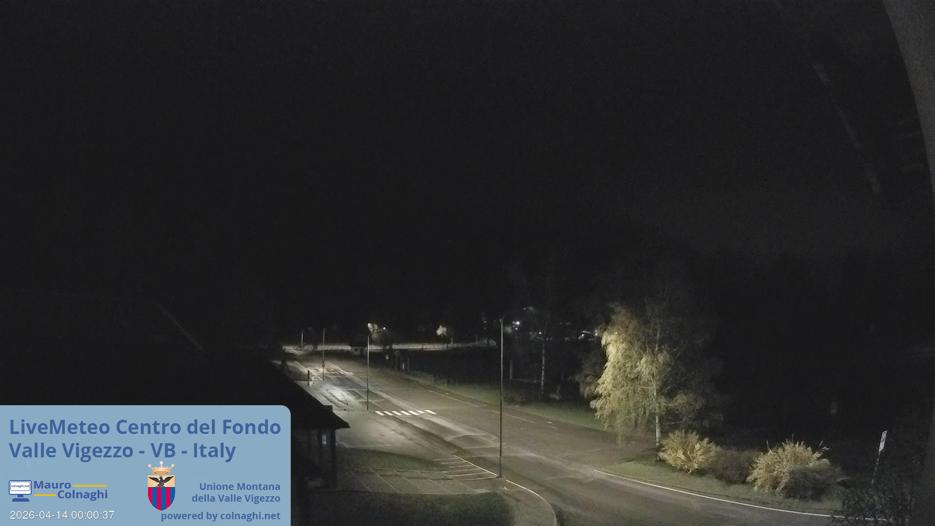 time-lapse frame, Unione Montana Valle Vigezzo webcam